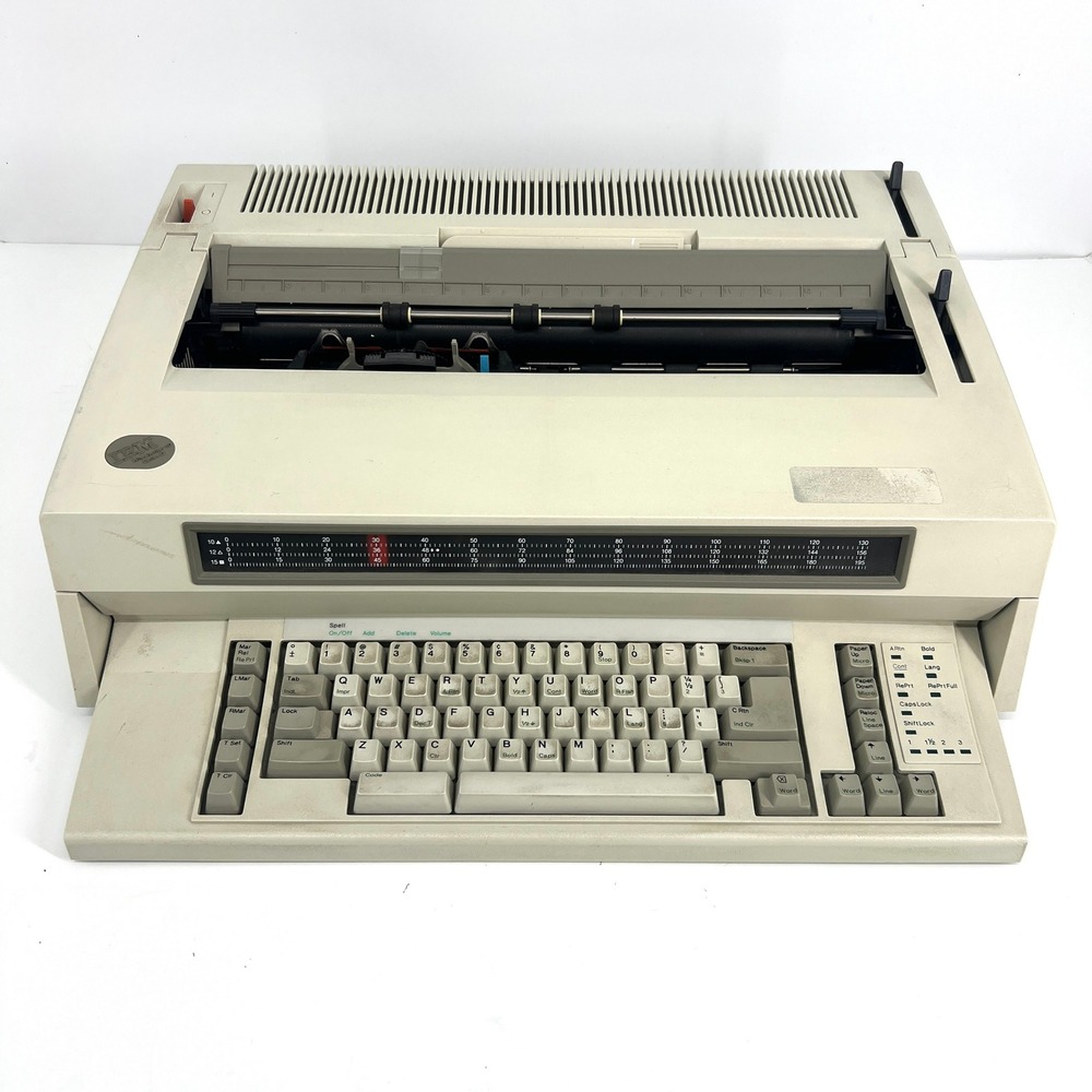 IBM Wheelwriter 10 Series II Electric‎ Typewriter Beige Model 6783 Vintage